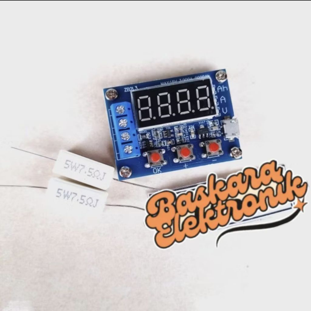 Zhiyu Battery Capacity Meter Alat Ukur Kapasitas Baterai Lithium