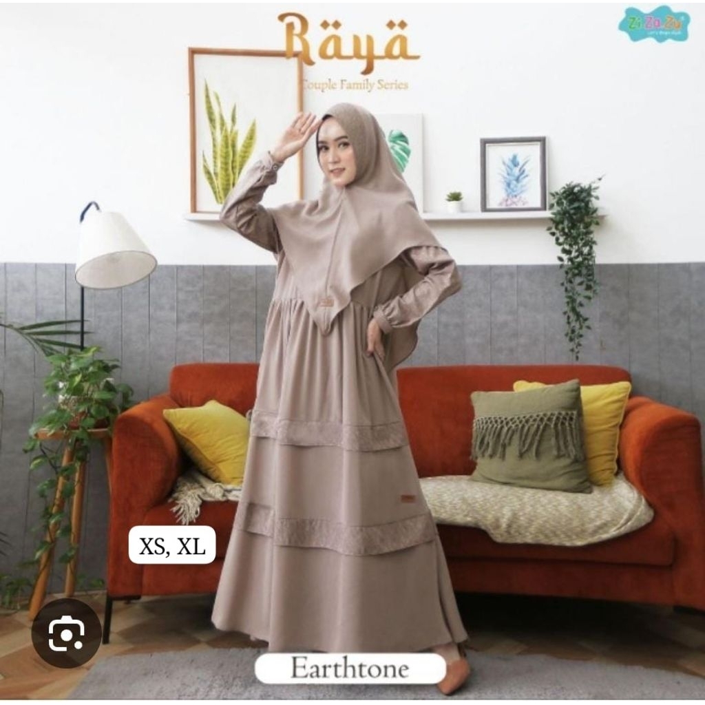 SETELAN HIJAB - GAMIS ZIZAZU WANOJA