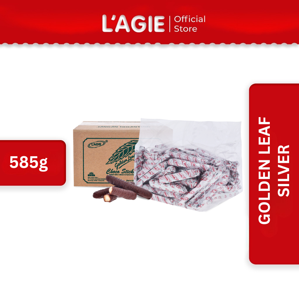 

Lagie Coklat Stik Biskuit Golden Leaf Gold SIlver 585gr