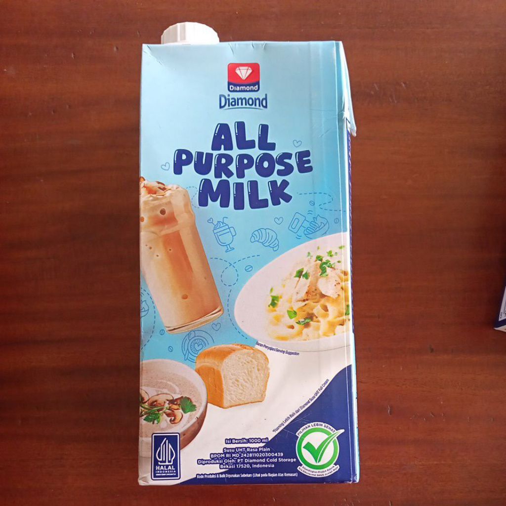 

All Purpose Milk Diamond karton isi 12