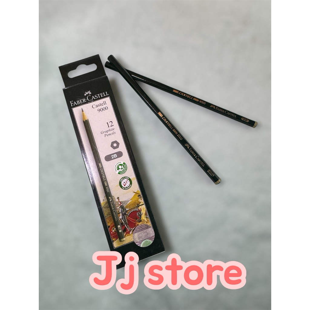 

Pensil 2B Faber Castell 9000/Pensil ujian for computer 1pcs