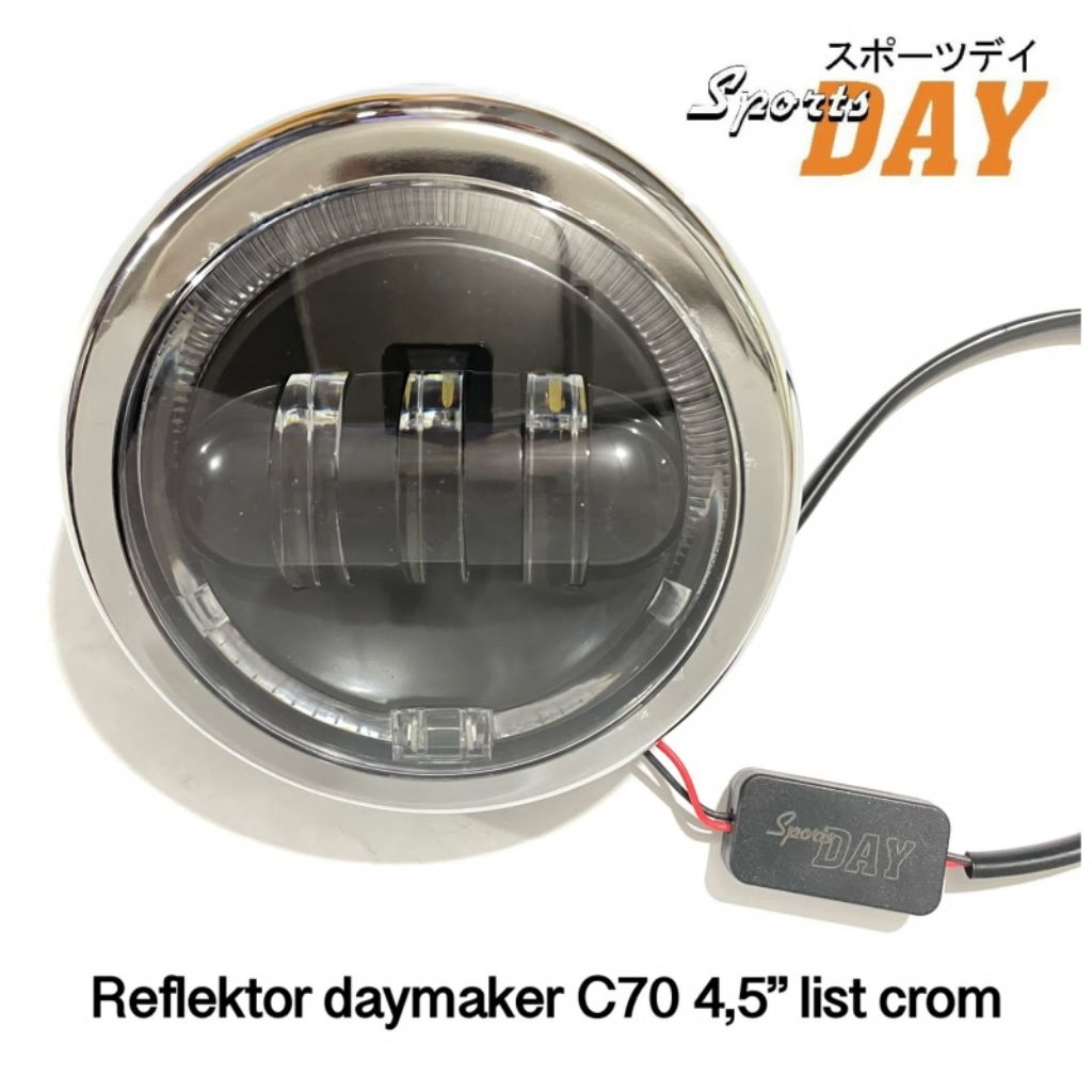 HEADLAMP LED DAYMAKER HONDA C 70 DAYMAKER ANGEL EYE C70