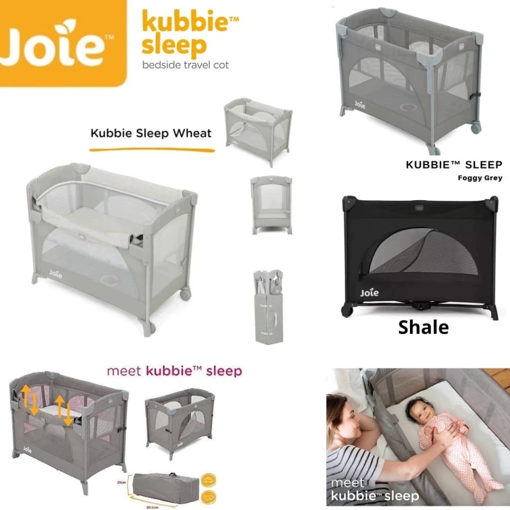 Joie Baby Box Kubbie Sleep Travel Bed Side / Box Bayi Joie