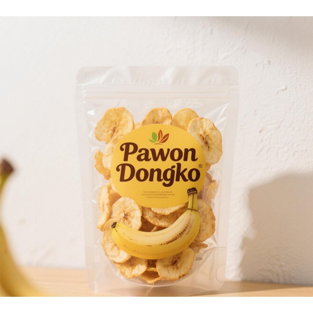 

KERIPIK PISANG KHAS DONGKO || ORI || MANIS