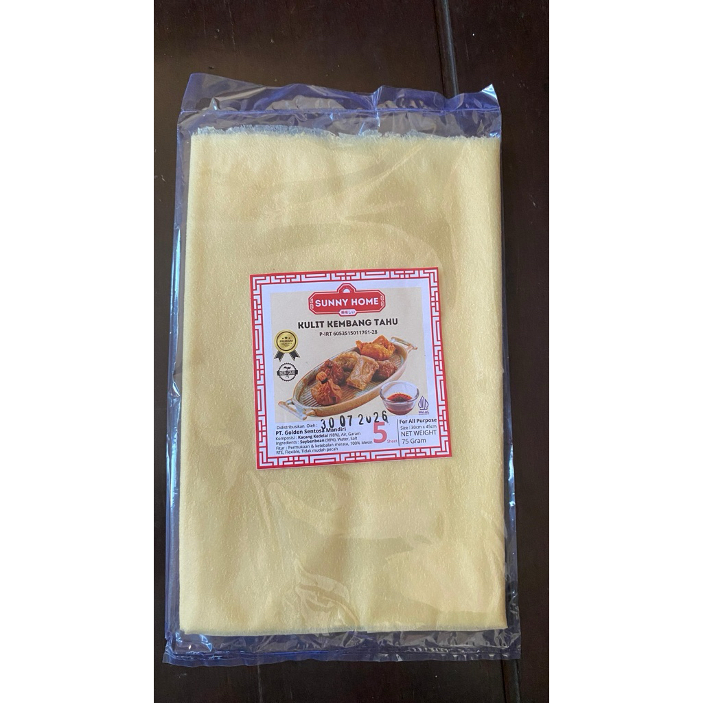 

Kulit Kembang Tahu Sunny Home 5 Lembar