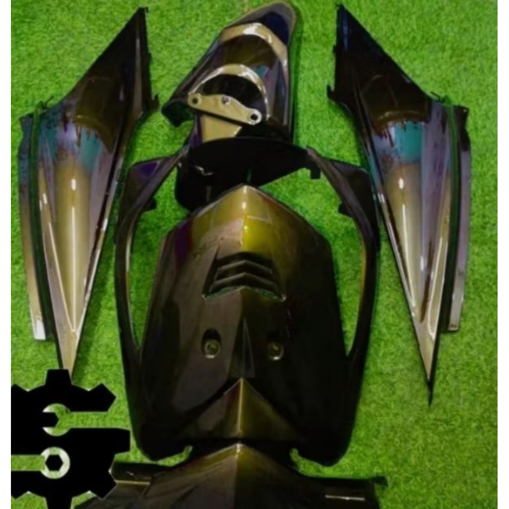 full body beat karbu hitam lembayung gold