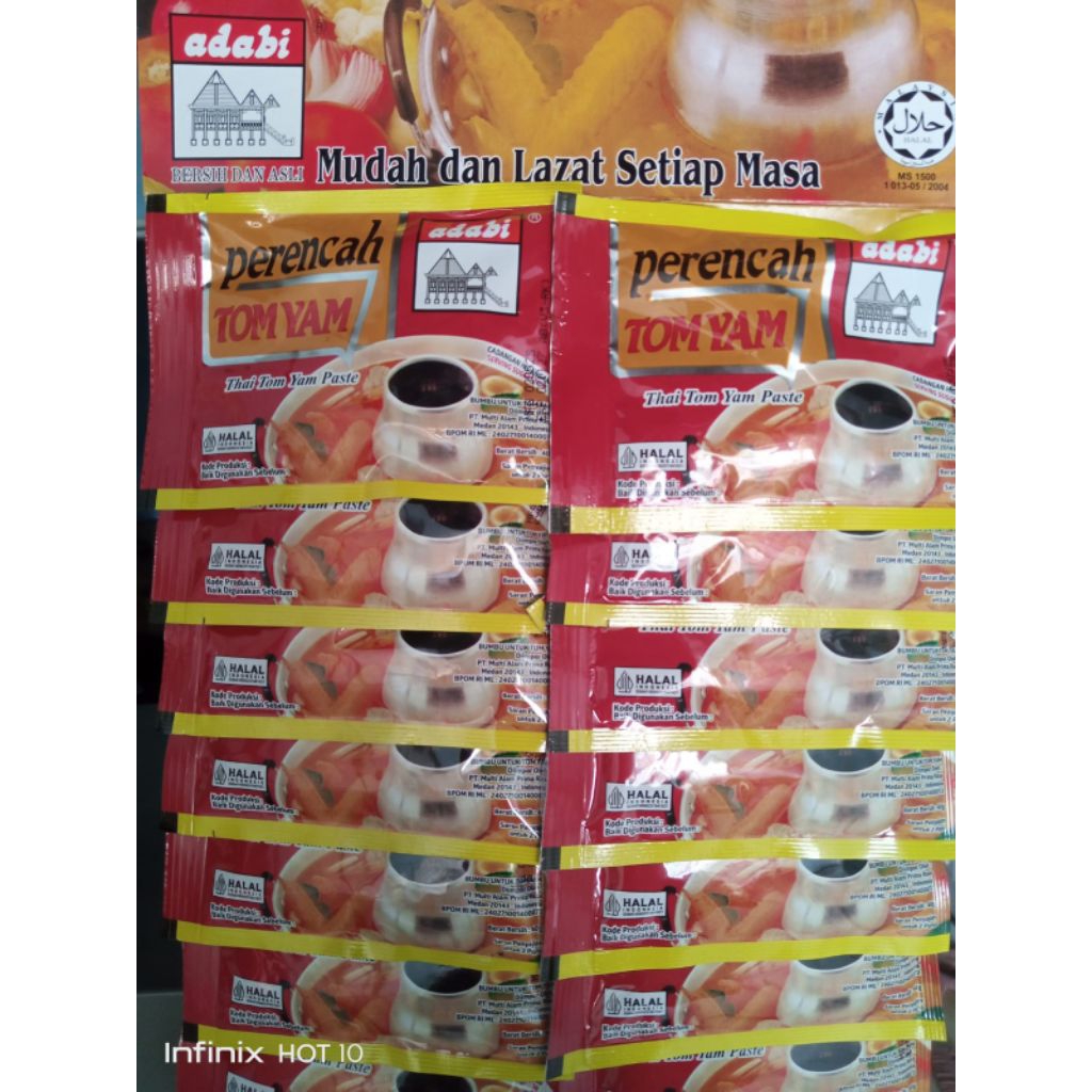 

New produk bumbu adabi perencahTom yam
