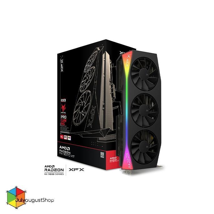 XFX Mercury AMD Radeon RX 9070 XT OC Gaming Edition with RGB 16GB GDDR6