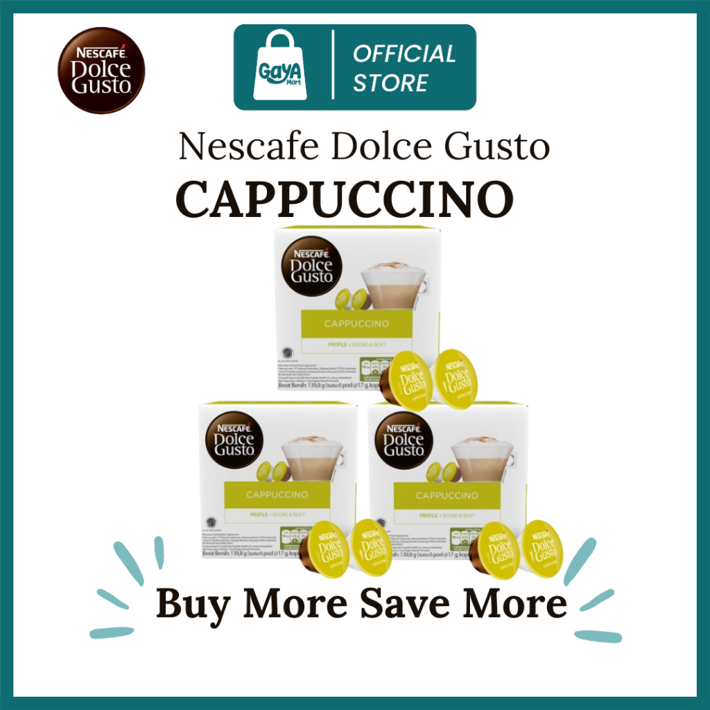

Capsule Kopi NDG Cappuccino 3 Box Original Nestle