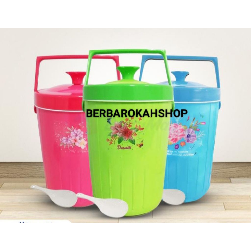 TERMOS NASI 17 Liter KIMPLAST - Termos Es Rice Bucket Ice Bucket - Biru,