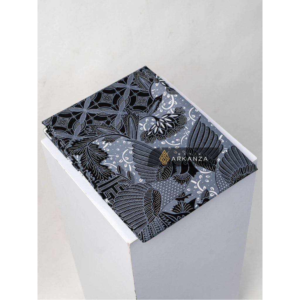Kain Batik Arkanza Peksi Awu Premium 2,4m - Best Seller, Daily to Formal, Unisex