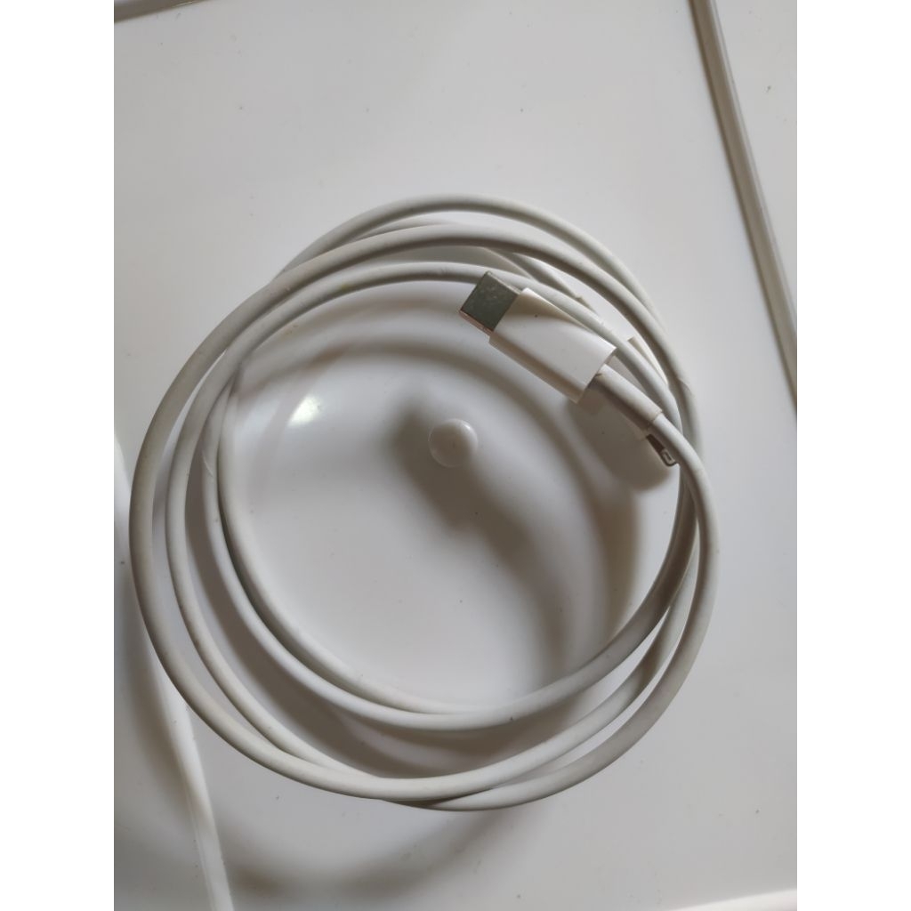 kabel cas iphone c to lightning ori tanpa logo