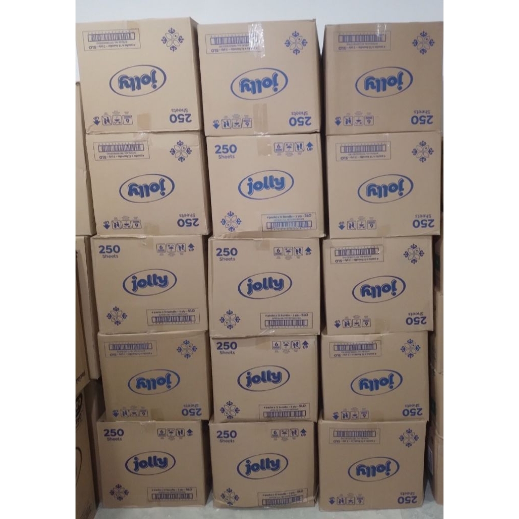Tisu Jolly 250 sheet 1 dus