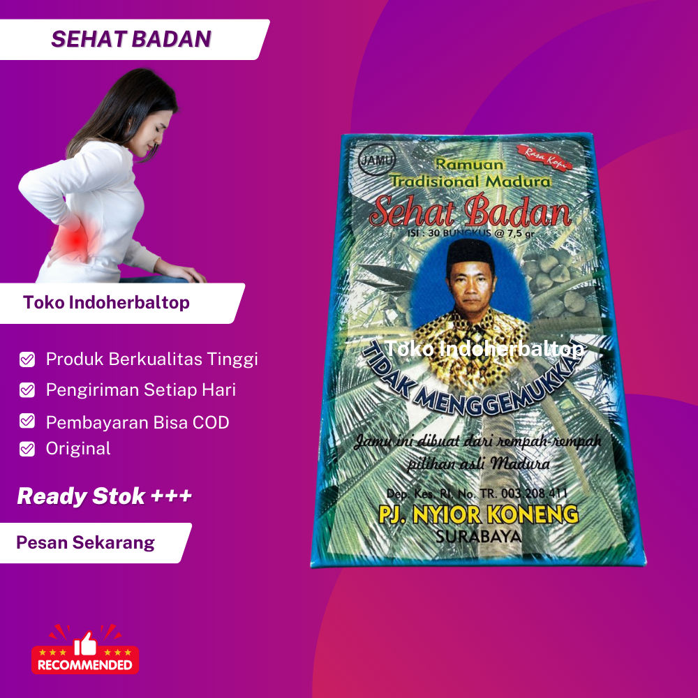 

Sehat Badan | Jamu Tradisional Pj. Nyior Koneng ( Rasa Kopi)