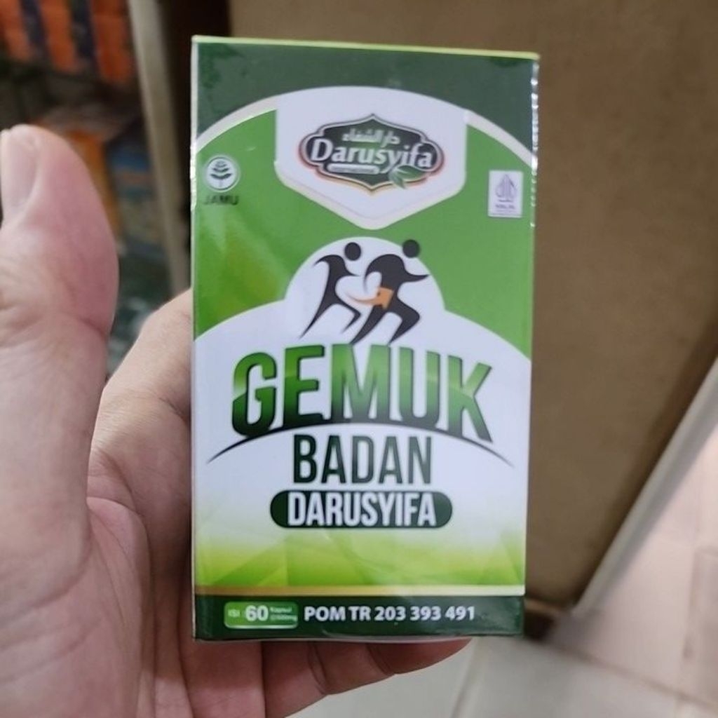 Gemuk Badan Darusyifa 1 botol 60 kapsul