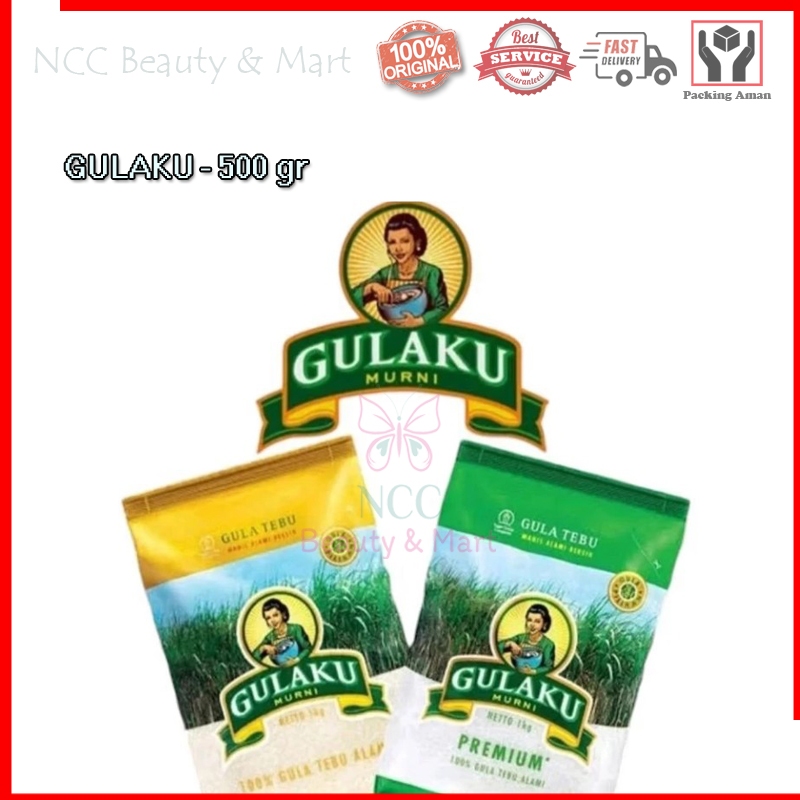 

* NCC * Gulaku Gula Pasir Murni Tebu Premium Setengah Kilo 500 gr