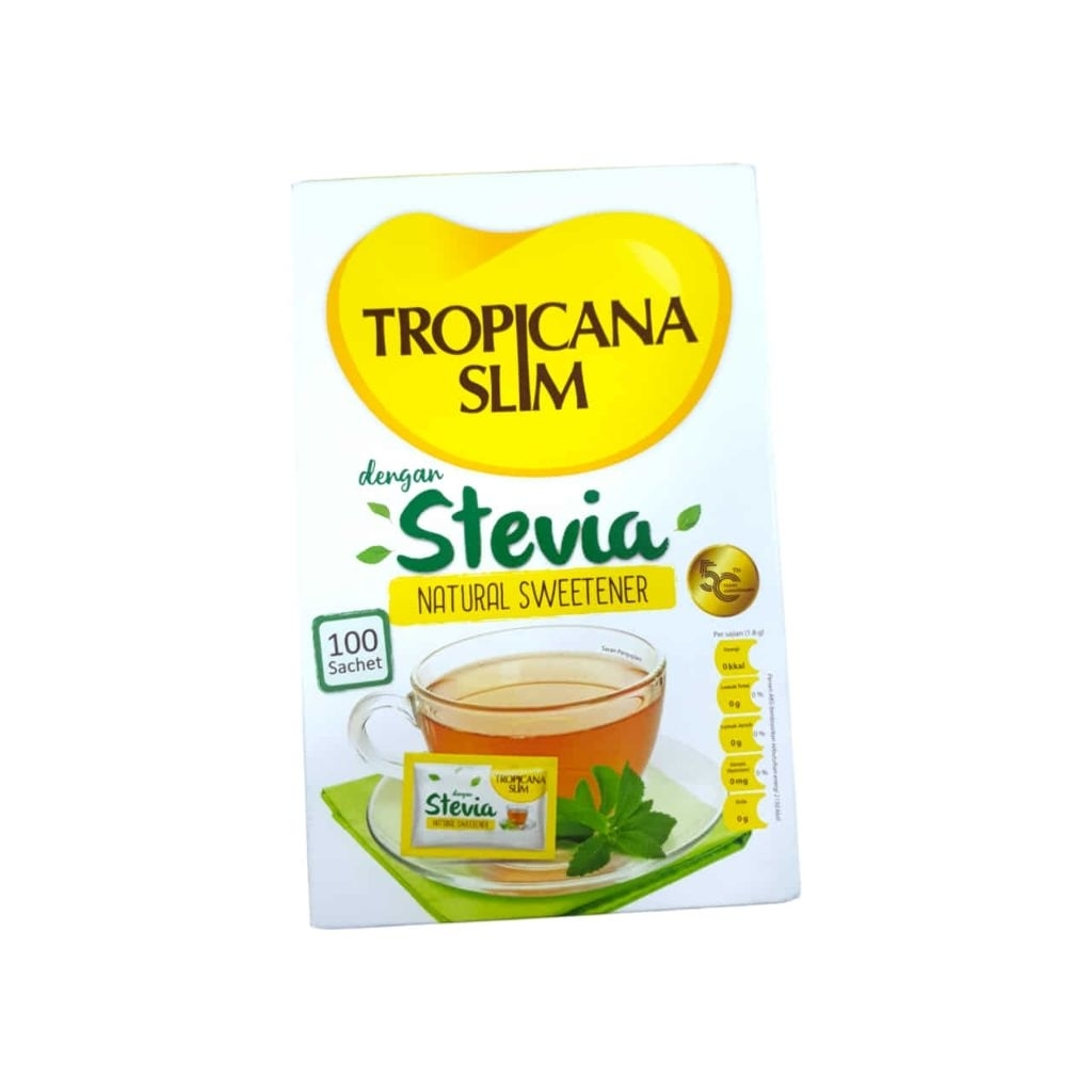

TROPICANA SLIM SWEETENER DENGAN STEVIA SACHET