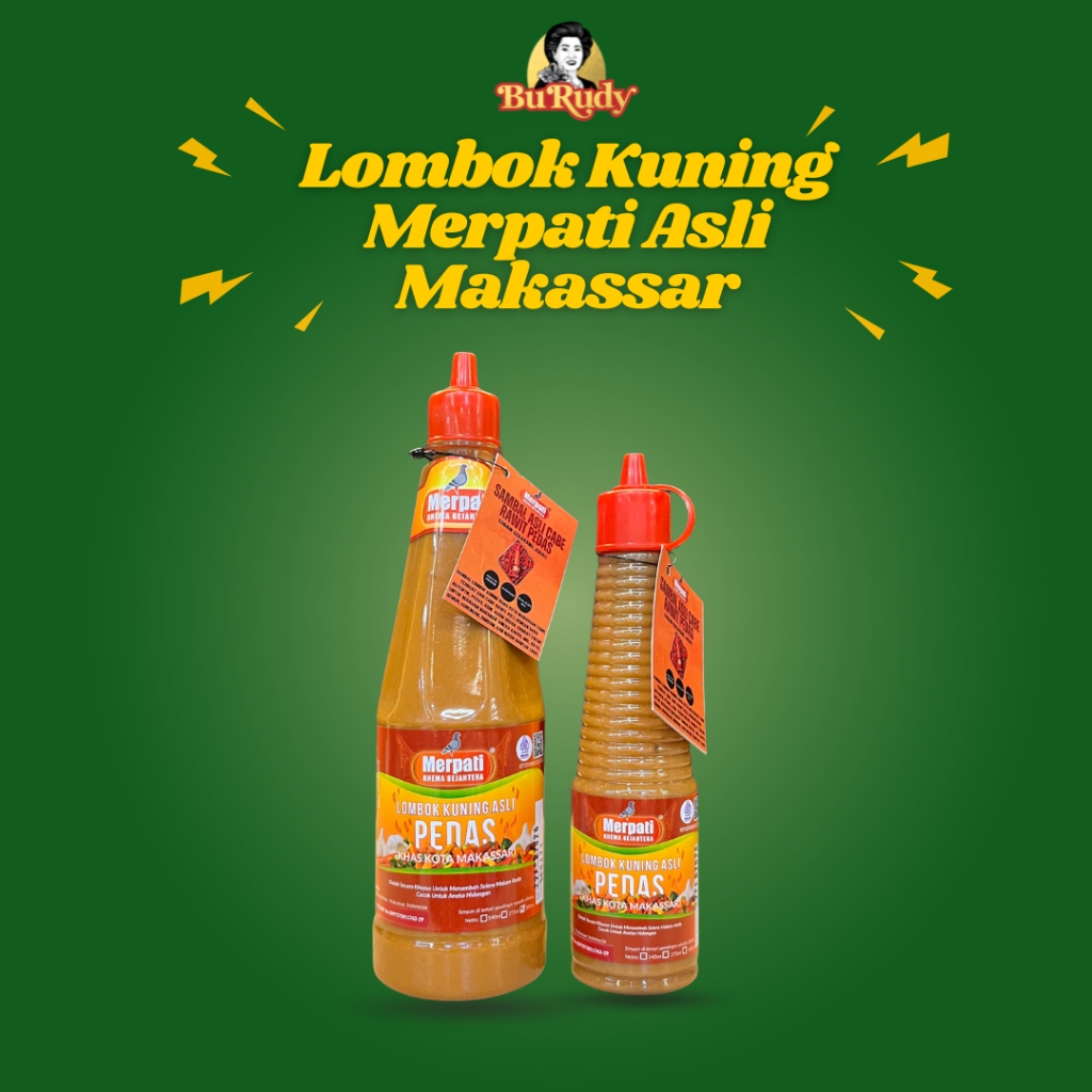 

LOMBOK KUNING MERPATI MAKASSAR || Cabai Kuning Khas Sulawesi – Pedas Segar & Harum Khas!