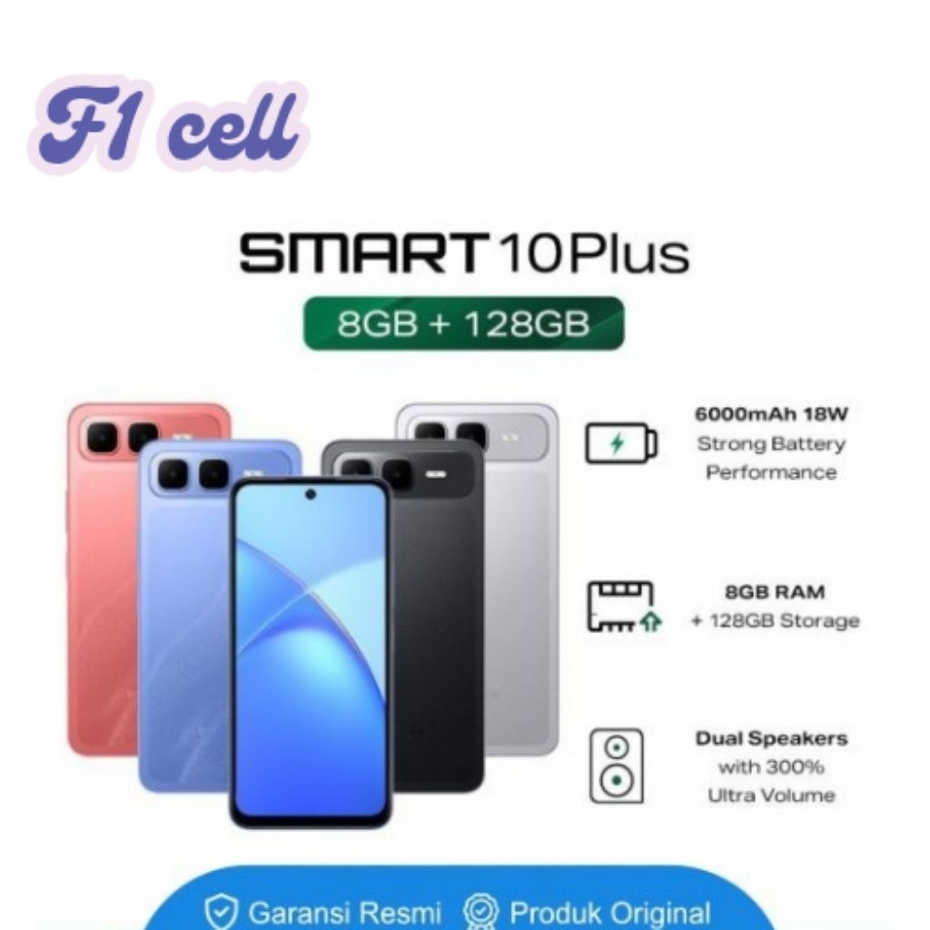 INFINIX SMART 10 PLUS 8+8/128
