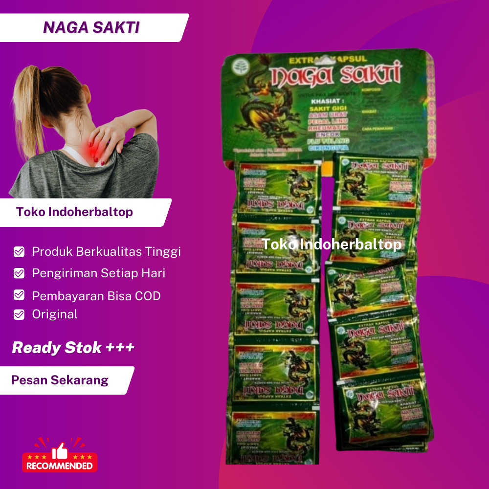 

Naga Sakti Original Kapsul 20 Sachet
