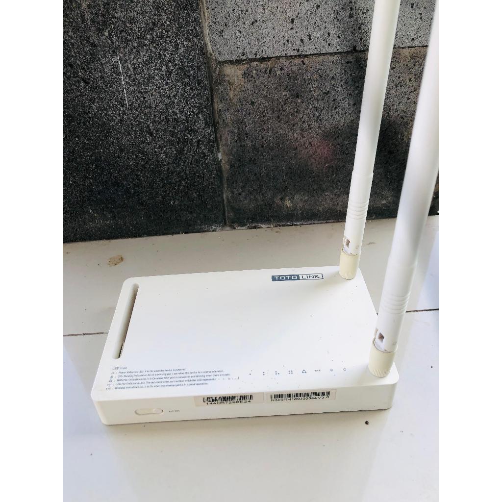 TOTOLINK N300RH 300Mbps Long Range Wireless N Router 00% Normal Bekas Berkualitas