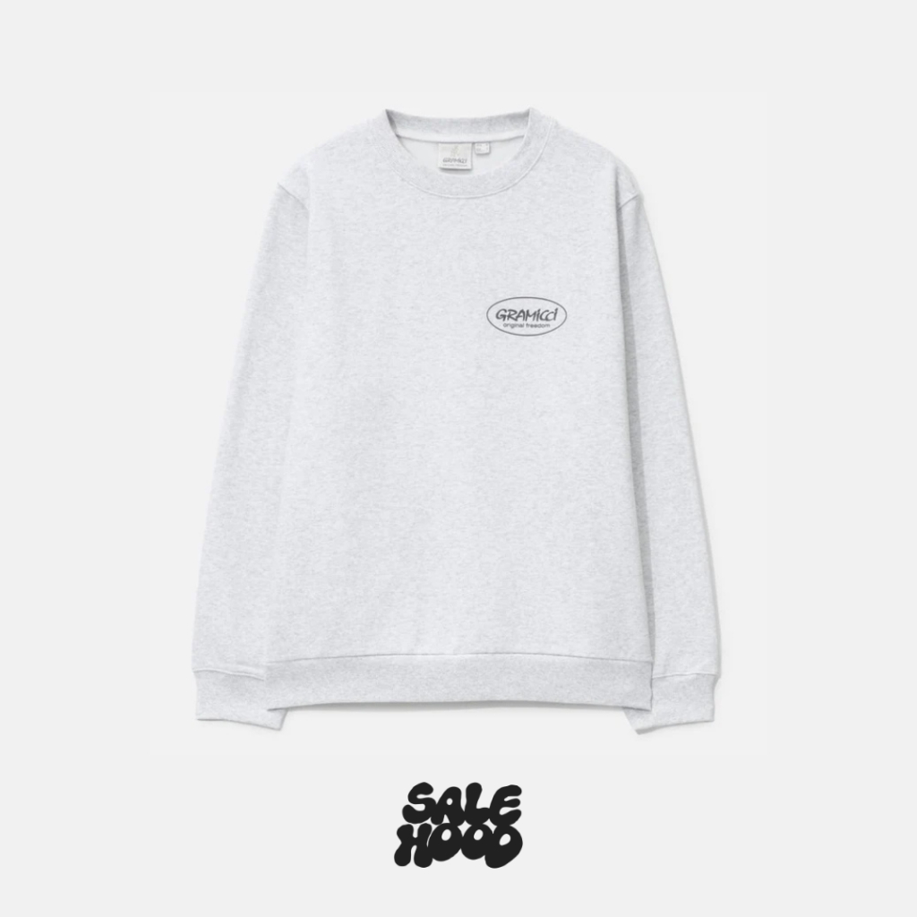 Kaos Sweater Gramicci Original Freedom Sweatshirt Gray - G4SU-J092-GREY