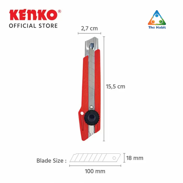 

(The Habit) CUTTER L-500 (18 Mm Blade)