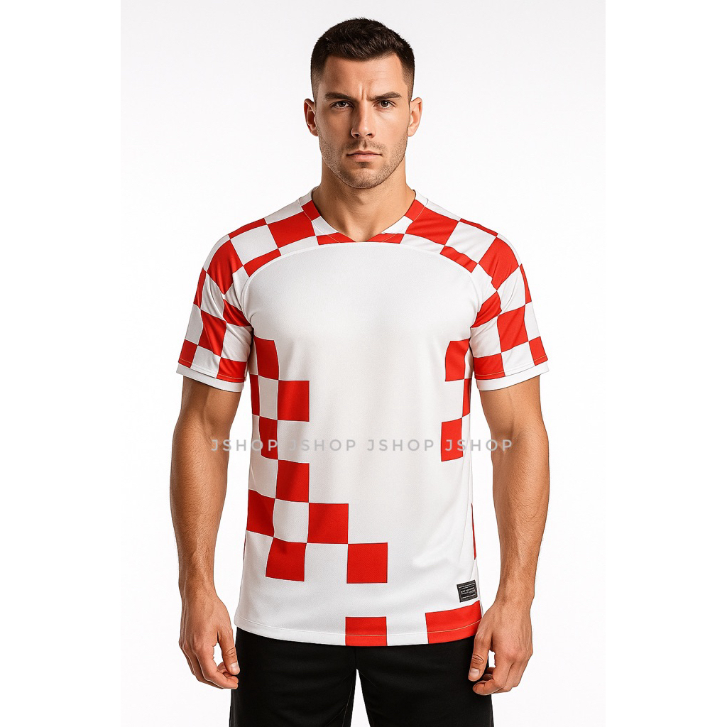 BAJU BOLA JERSEY KROASIA HOME 2022 BAJU PIALA DUNIA JEERSEY PIALA DUNIA KROASIA HOME 2022