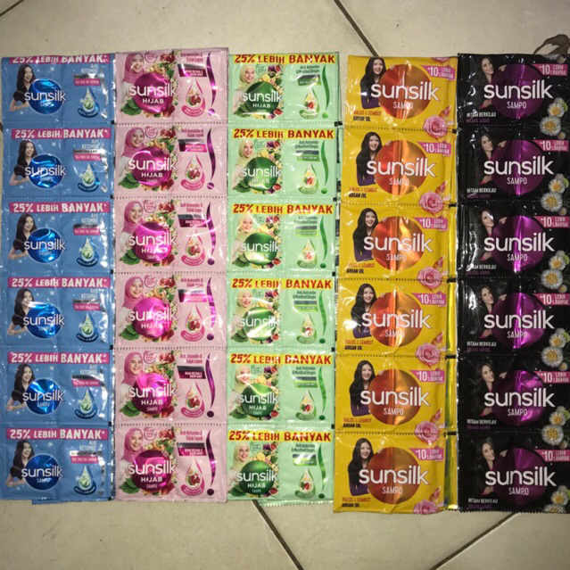 SUNSILK SHAMPOO RENCENG | 1x12 Sachet