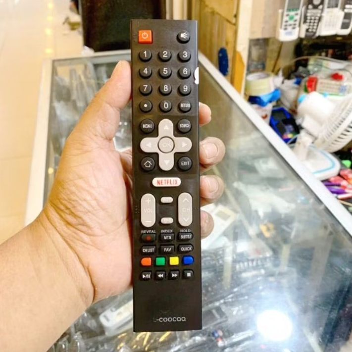 REMOT REMOTE TV COOCAA ANDROID 32S5C 40S5C NETFLIX