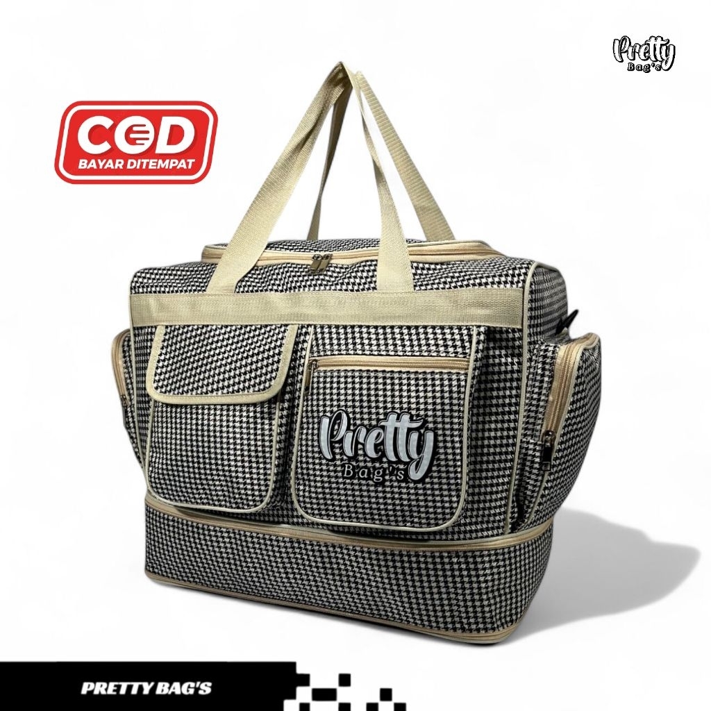 PRETTY BAG'S Tas Pakaian Untuk Bepergian / Tas Travelbag Besar / Tas Baju Untuk Mudik Pria Wanita