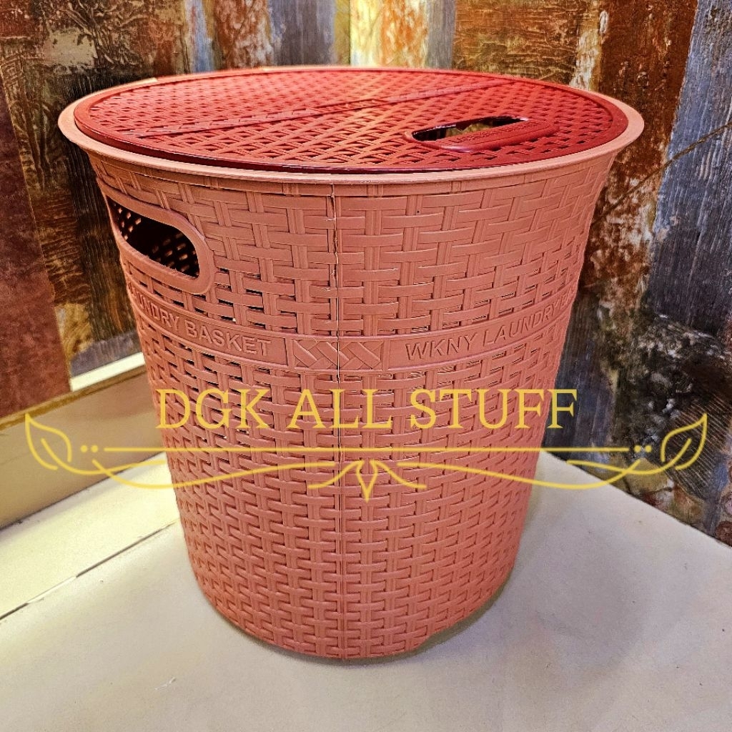 Keranjang Laundry Laundri Londry Londri Tempat Cucian Pakaian Baju Anak Bayi Kotor Mainan Serbaguna 