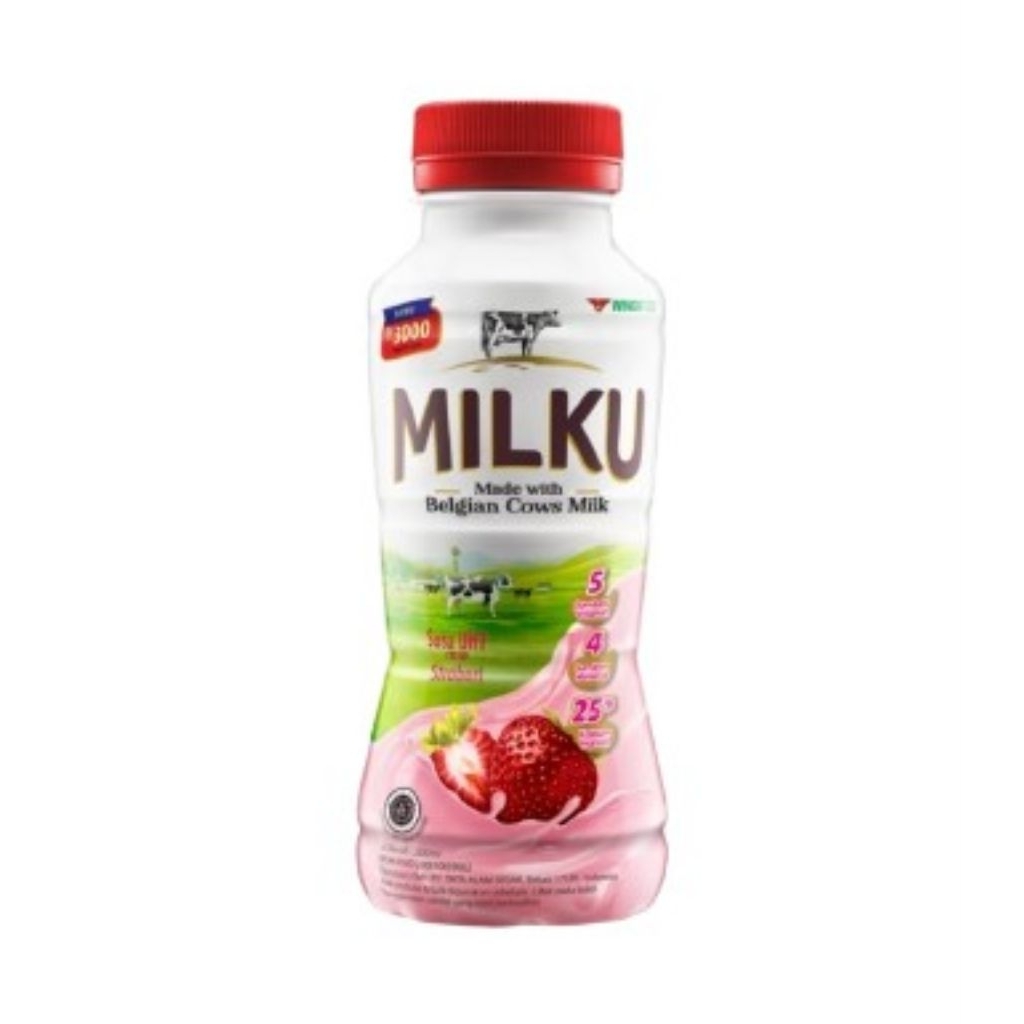 

Milku Stroberi Premium 200 Ml