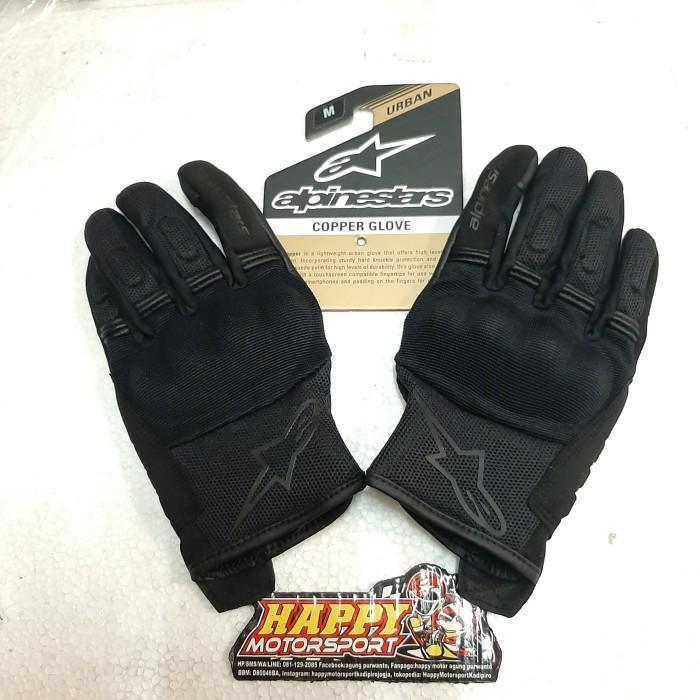 Sarung Tangan Alpinestar COPPER Gloves Black Original