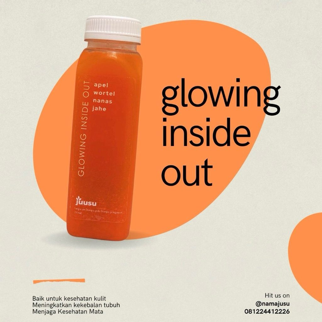 

namajusu - Glowing Inside Out (cold pressed juice)