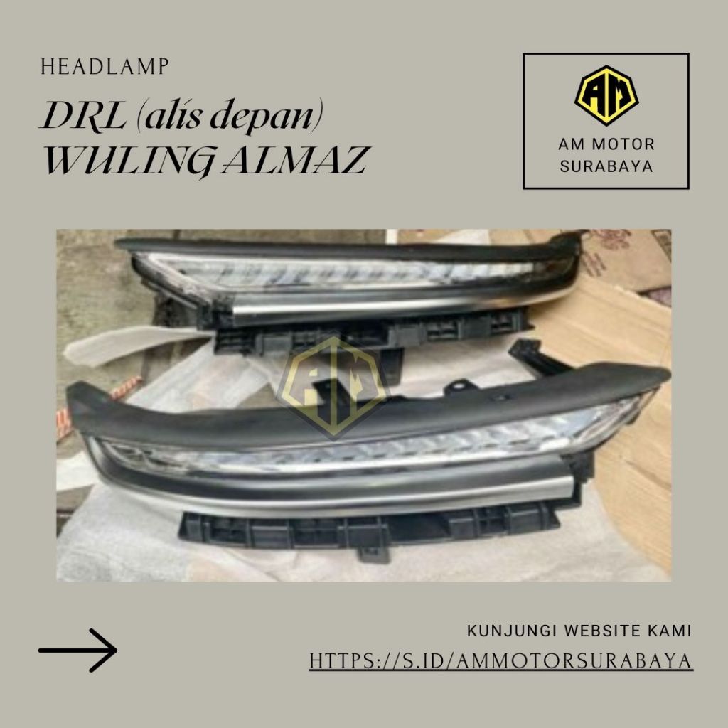 Lampu DRL (alis depan) WULING ALMAZ