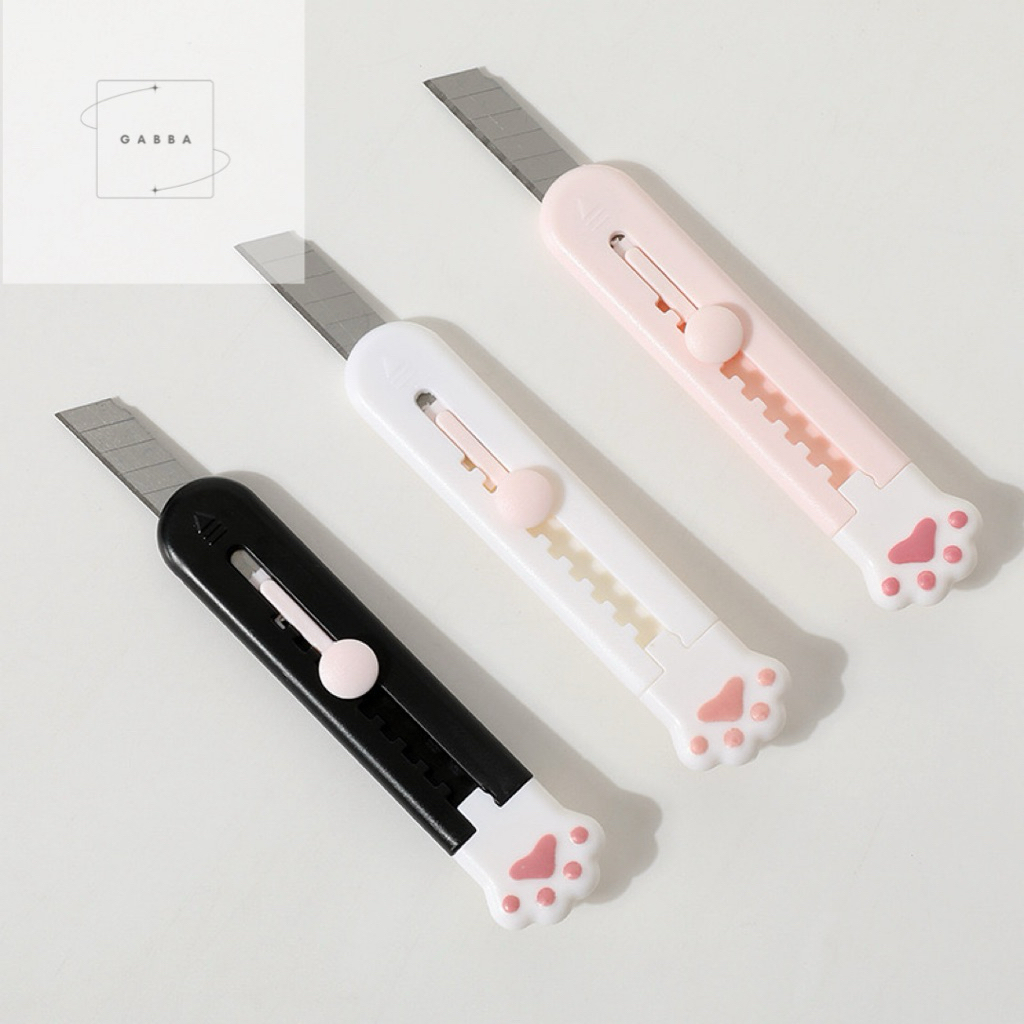

Pisau Cutter Kater Mini Model Paw Animal Kucing Anjing Imut Lucu Tajam Untuk Unboxing Buka Paket Portabel | GABBA.ID
