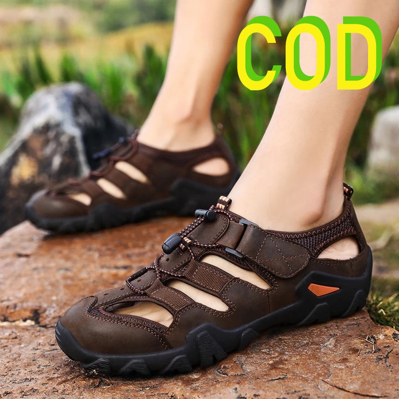 [COD]Sepatu Sandal Hiking Outdoor Pria Sepatu Sandal Trekking Mendaki Outdoor Asli Sepatu Sandal Air
