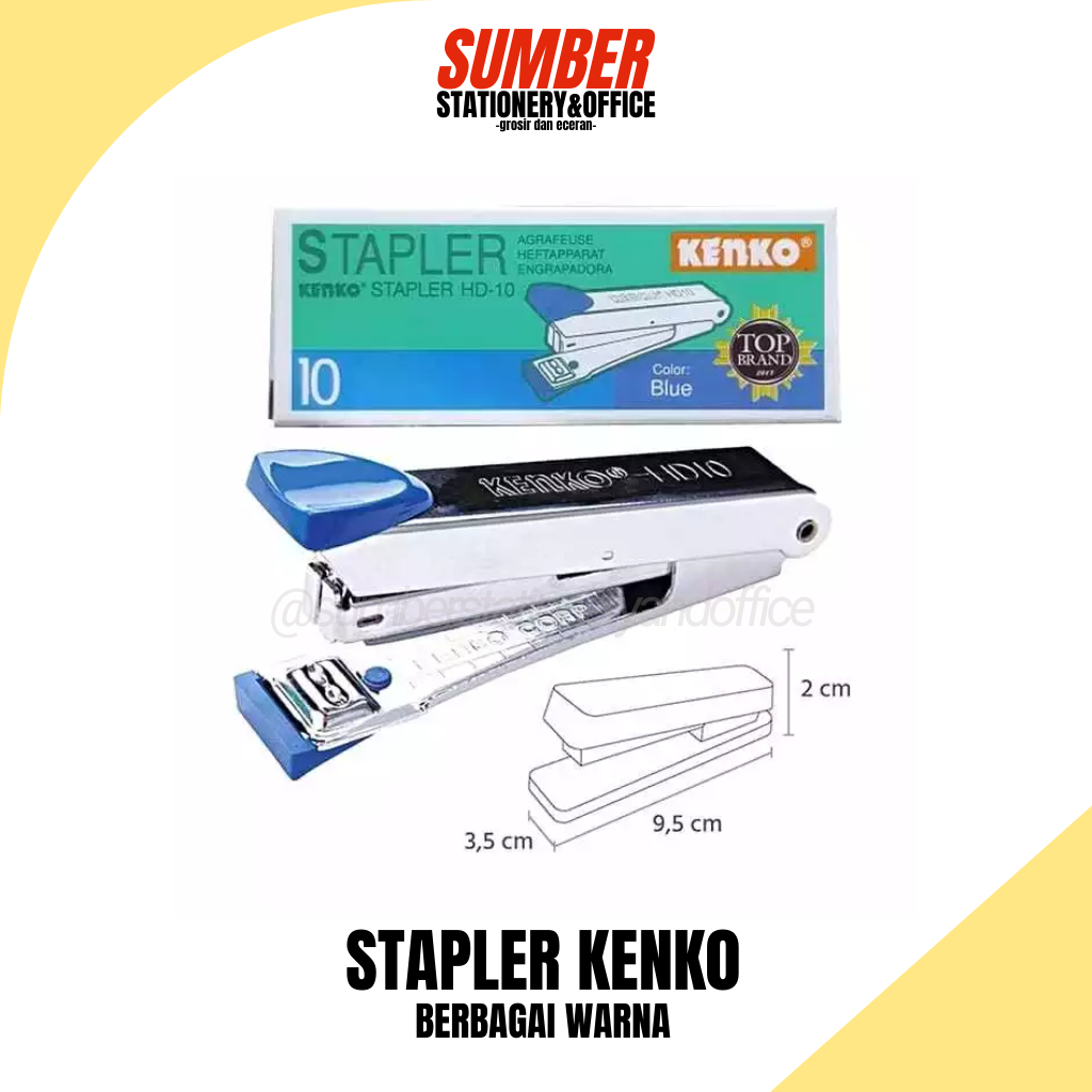 

[1 PCS] STAPLER HD-10 KENKO (HD-10)