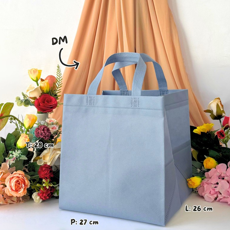 

[LUSINAN] Tas Hajatan Tas Berkat Tas Tasyakuran Tas Kotak Nasi 25x25 Tas Tasyakuran Tas Walimahan Tas Kotak Nasi HLB 28x27x26