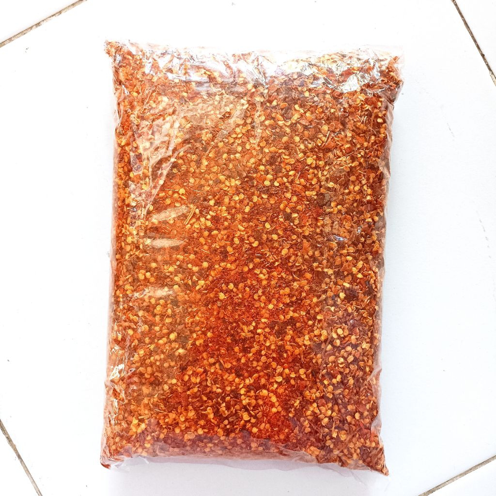 

[Baru!] Cabe Flake Pedas Kemasan 1kg