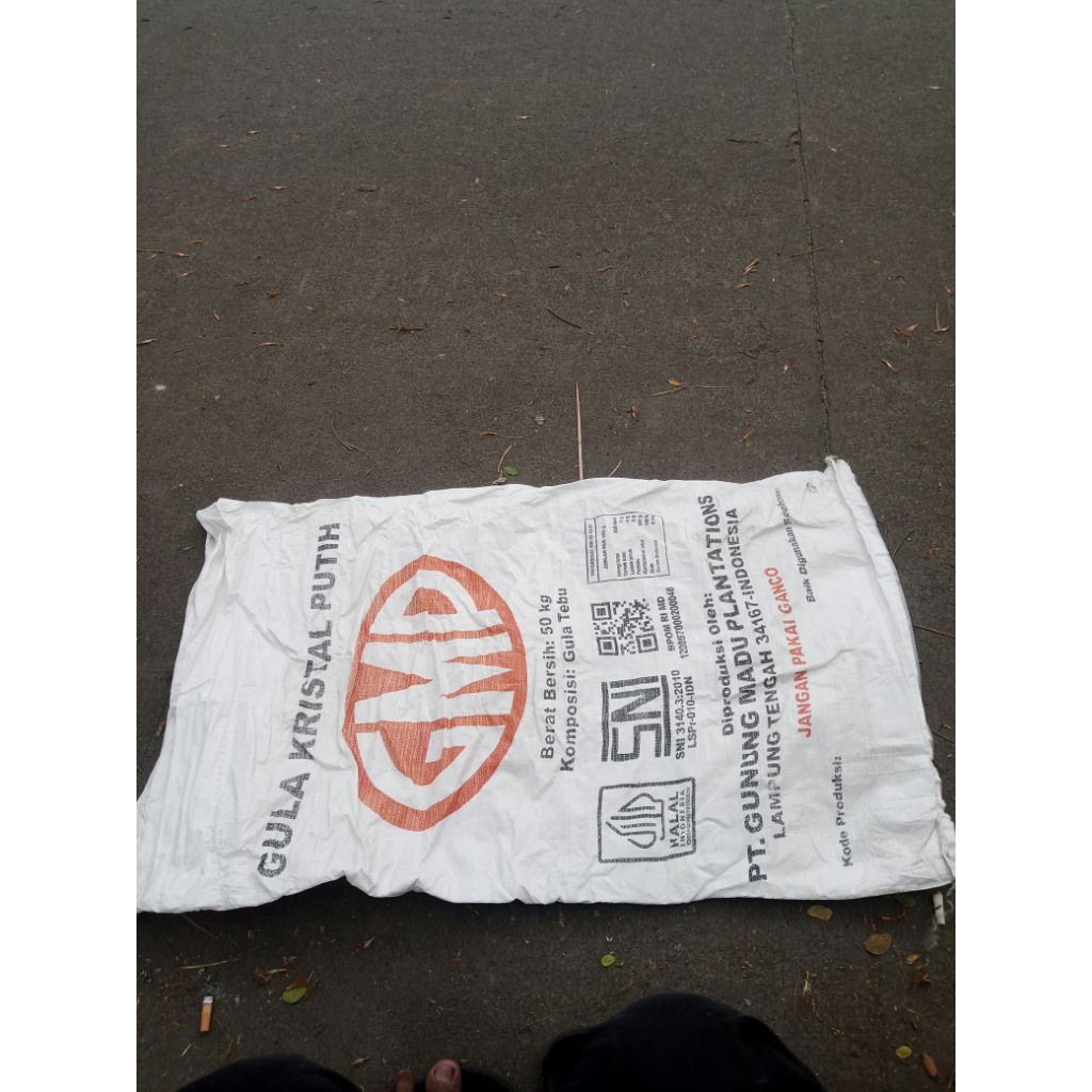 

Karung Gula Kristal Putih 50 kg – Bekas, Bersih, dan Kuat