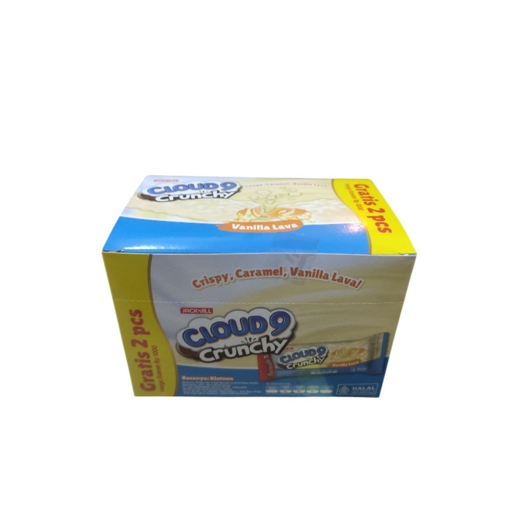 

Cloud 9 crunchy isi 24 pcs