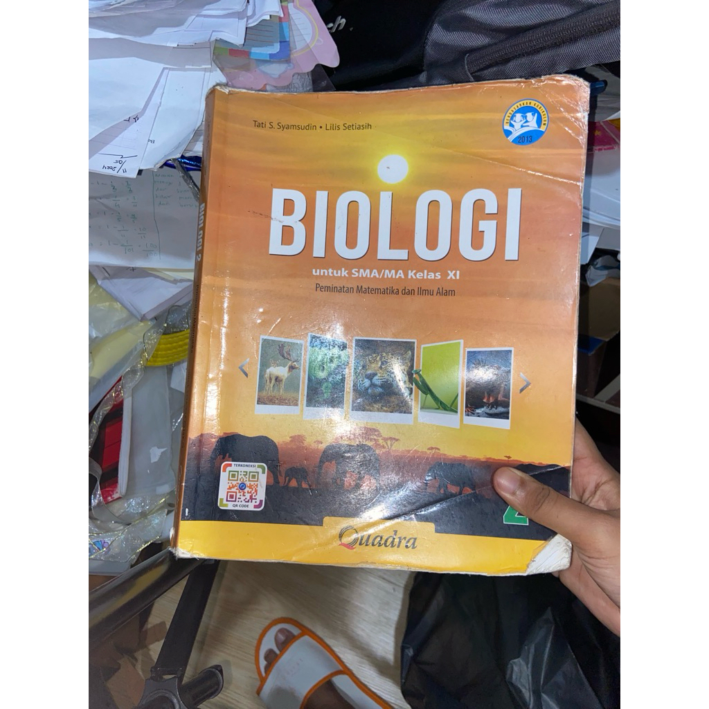 BUKU PAKET BIOLOGI QUADRA KELAS 11 2 SMA/MA