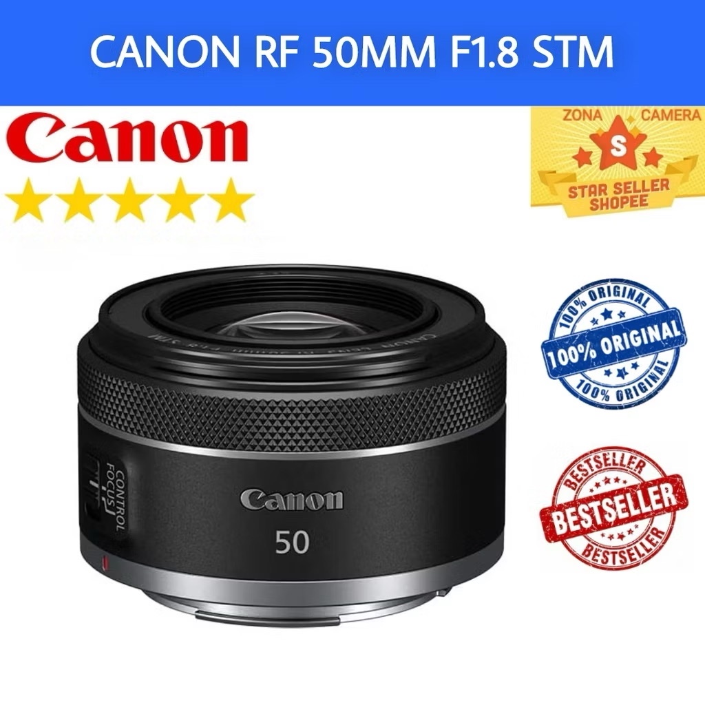 LENSA CANON RF 50MM F1.8 STM / CANON RF 50MM STM / CANON RF 50MM