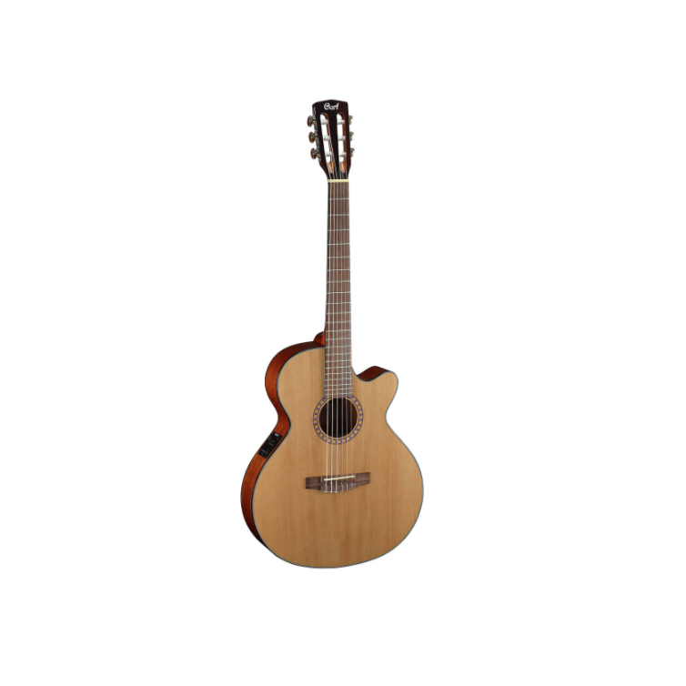 Gitar Classic Cort CEC-5 Natural Classical Electric Guitar - Official Model