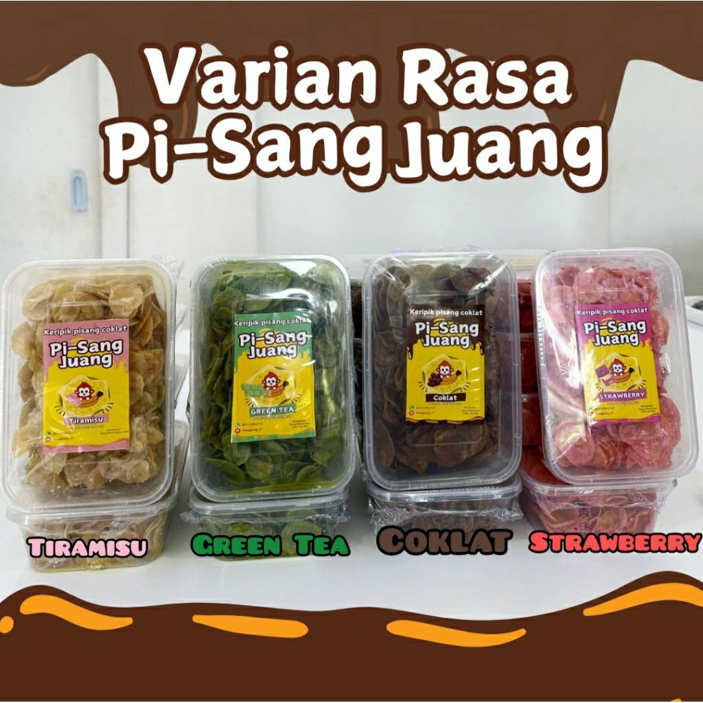 

Keripik Pisang Coklat Varian Rasa by PI-SANG JUANG
