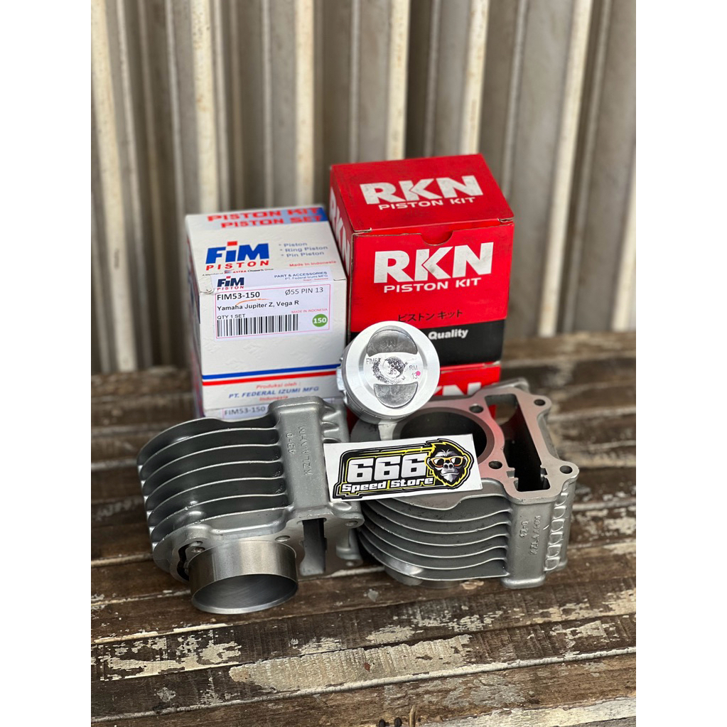 blok boring bore up set racing piston 55 dan 58 boring 58 59 60 61 62 64 luar scoopy  k44 kzl k0j kv