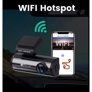Kamera Mobil 4K dual lens Dash cam Night Vision WiFi 24 Jam Parkir 2293