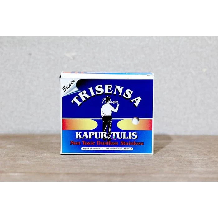 

Kapur Tulis Trisensa 1 Pack isi 50 kapur putih